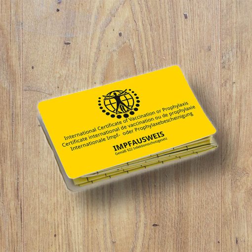 Der neue internationale Impfausweis (16 Impfzeilen)