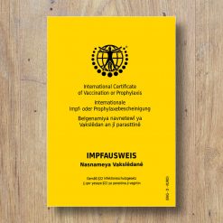 Der internationale Impfausweis Englisch-Deutsch-Kurdisch